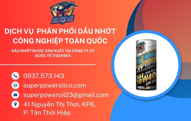 Dịch Vụ Phân Phối Dầu Nhớt Công Nghiệp Toàn Quốc